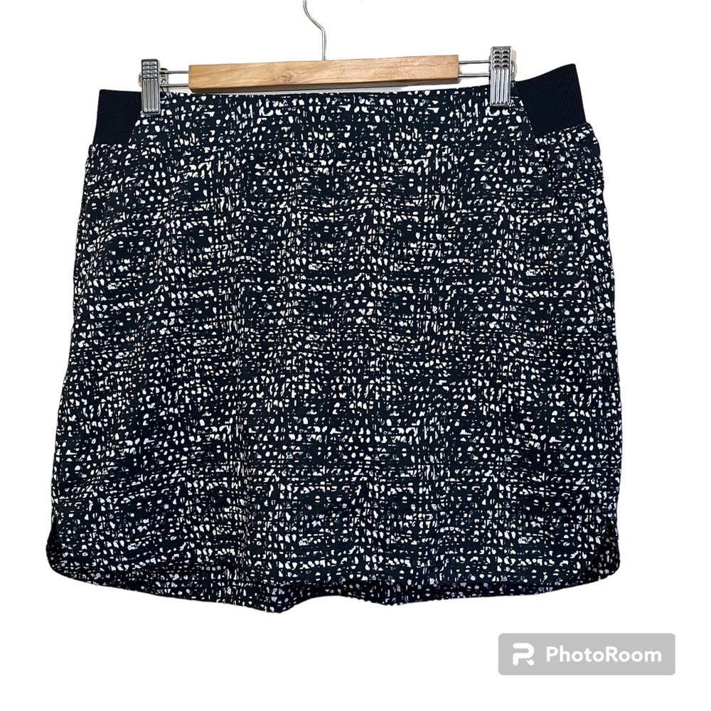Cypress Club Athletic Skort Black White